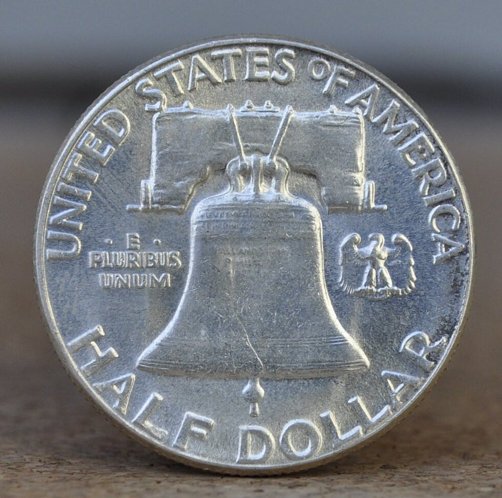 1956 Franklin Half Dollar - MS63 (Choice Uncirculated) - Franklin Series Better Date - 1956 P Franklin Half - Philadelphia Mint - High Grade