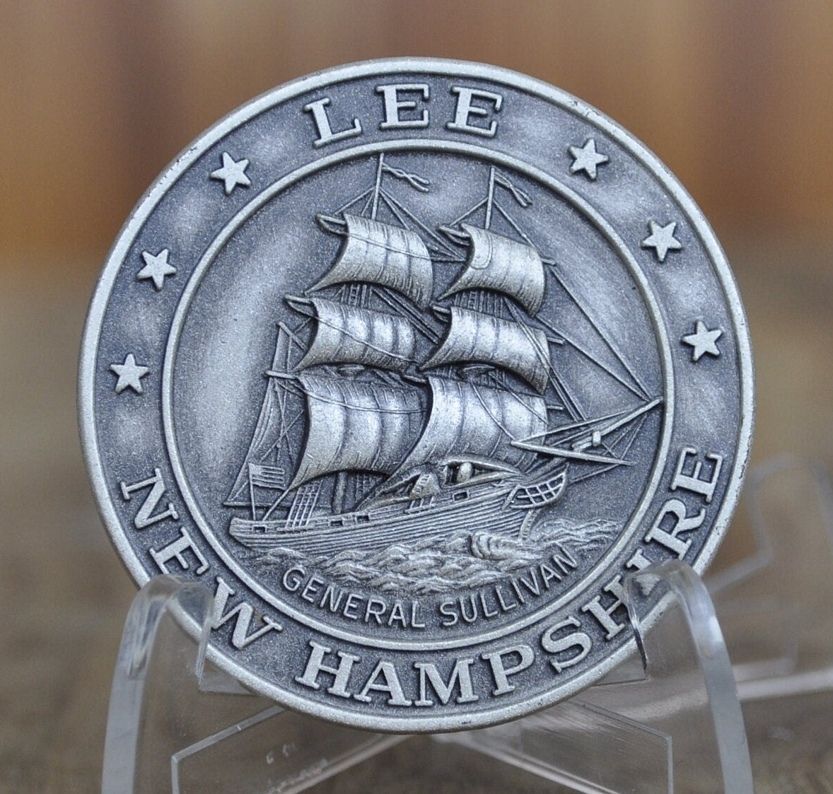 Lee NH Bicentennial Medal - Silver, Bronze, Choose by Metal - 1966 Lee New Hampshire 200th Anniversary Token - Town Medals