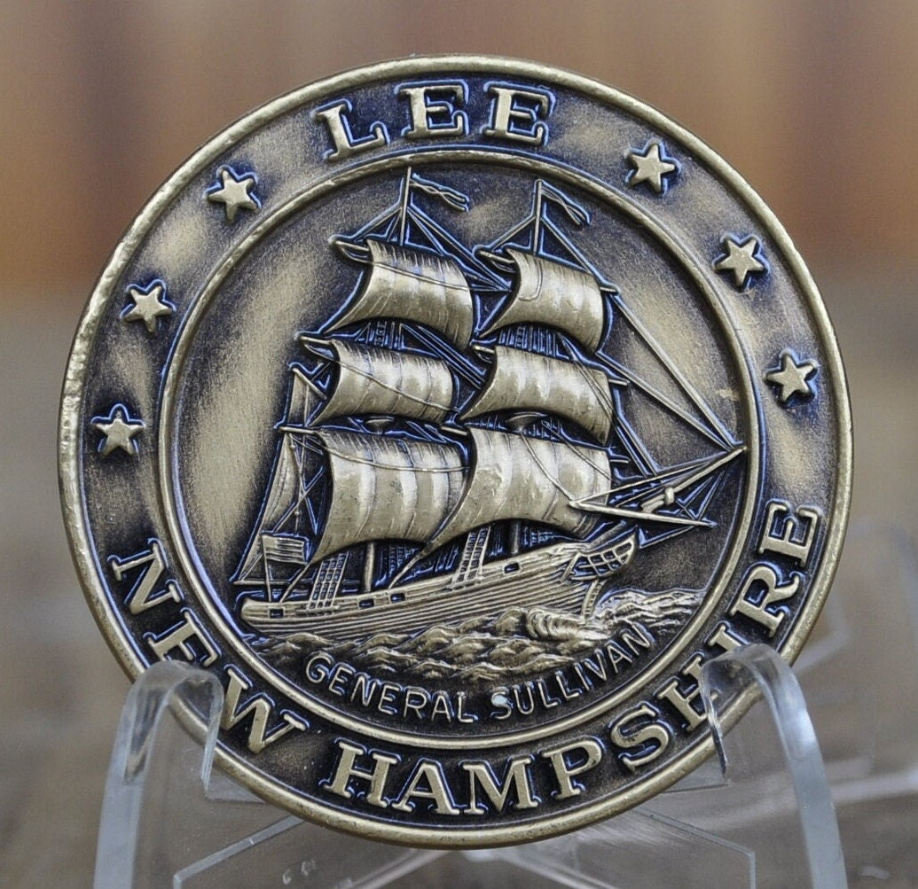Lee NH Bicentennial Medal - Silver, Bronze, Choose by Metal - 1966 Lee New Hampshire 200th Anniversary Token - Town Medals