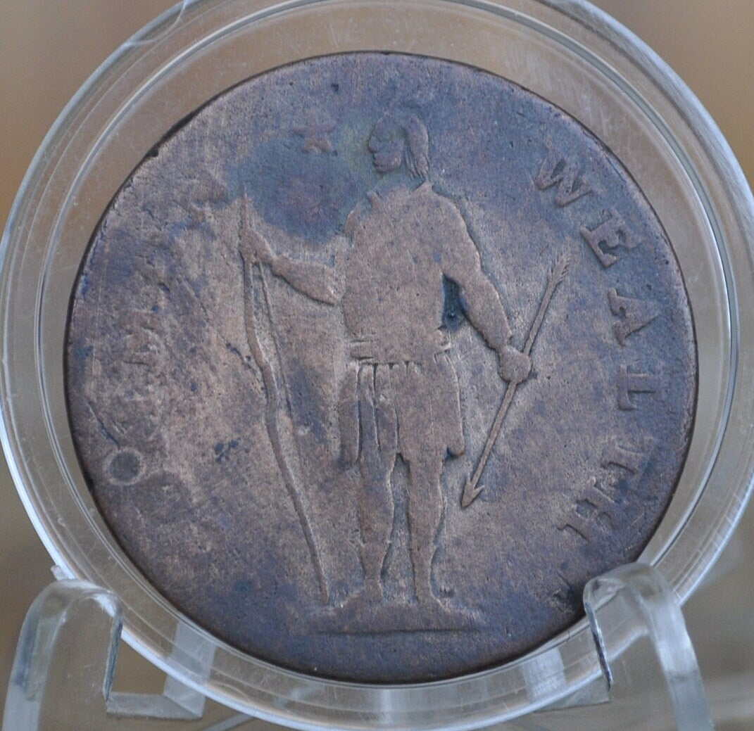 1788 Massachusetts Cent - Fine Details - Arrows in Left Talons - Massachusetts 1 Cent 1788 Colonial Issue Cent Commonwealth Cent