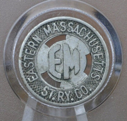 Eastern Massachusetts Transit Authority Tokens - Massachusetts Tokens - MA Bus / Toll Token - Vintage Massachusetts Token