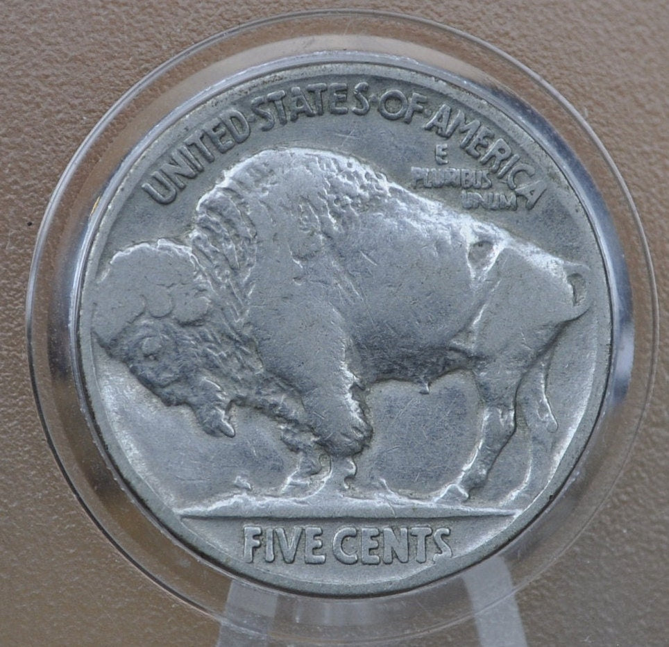 1929 Buffalo Nickel - G-VF (Good to Very Fine) Grade - Excellent Date - Philadelphia Mint - 1929 P Nickel Indian Head Nickel 1929 P