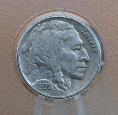 1930 Buffalo Nickel - F-XF (Fine to Extremely Fine) Grades; Choose by Grade - 1930 Indian Head Nickel 1930 - Philadelphia Mint - 1930 Nickel