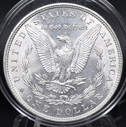 1886 Morgan Silver Dollar - MS60/BU (Uncirculated) Condition - 1886 P Morgan Dollar - 1886P Silver Dollar - No Mint Mark - High Grade