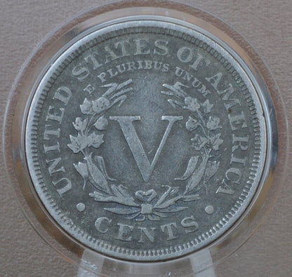 1898 V Nickel - VG-VF (Very Good to Very Fine) Choose by Grade - 1898 Liberty Head Nickel - Philadelphia Mint Better Date Nickel Collection