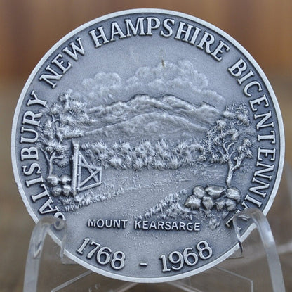 Salisbury NH Bicentennial Medal - Salisbury Historical Society - New Hampshire Town Collectible Coin