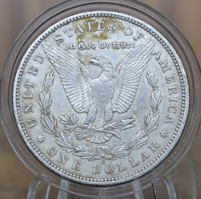 1890-S Morgan Silver Dollar - XF (Extremely Fine) Condition - San Francisco Mint - 1890 S Morgan Silver Dollar - Silver Dollar 1890 S