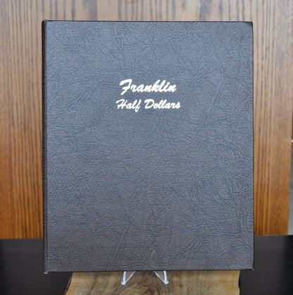 Dansco Franklin Half Dollar Album 1948-1963-D, No. 7165 Franklin Half Dollars, Dansco Album