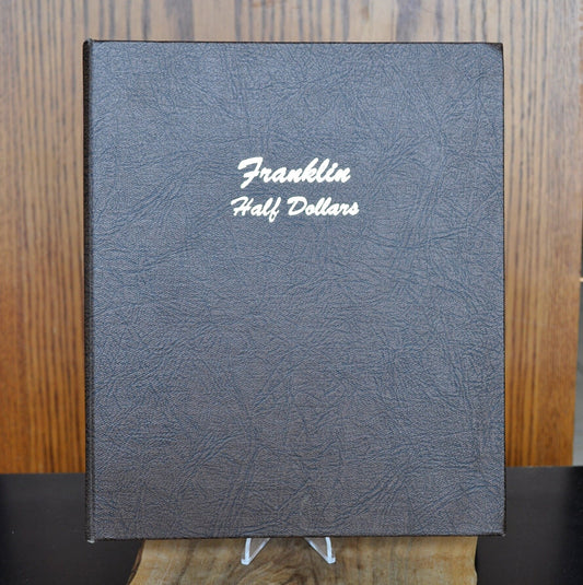 Dansco Franklin Half Dollar Album 1948-1963-D, No. 7165 Franklin Half Dollars, Dansco Album