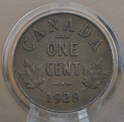 1920-1936 Canadian Cents - Choose by Date - VF-XF (Very to Extremely Fine) - One Cent Canada 1920 Small Size - 1920s & 1930s Canadian Penny