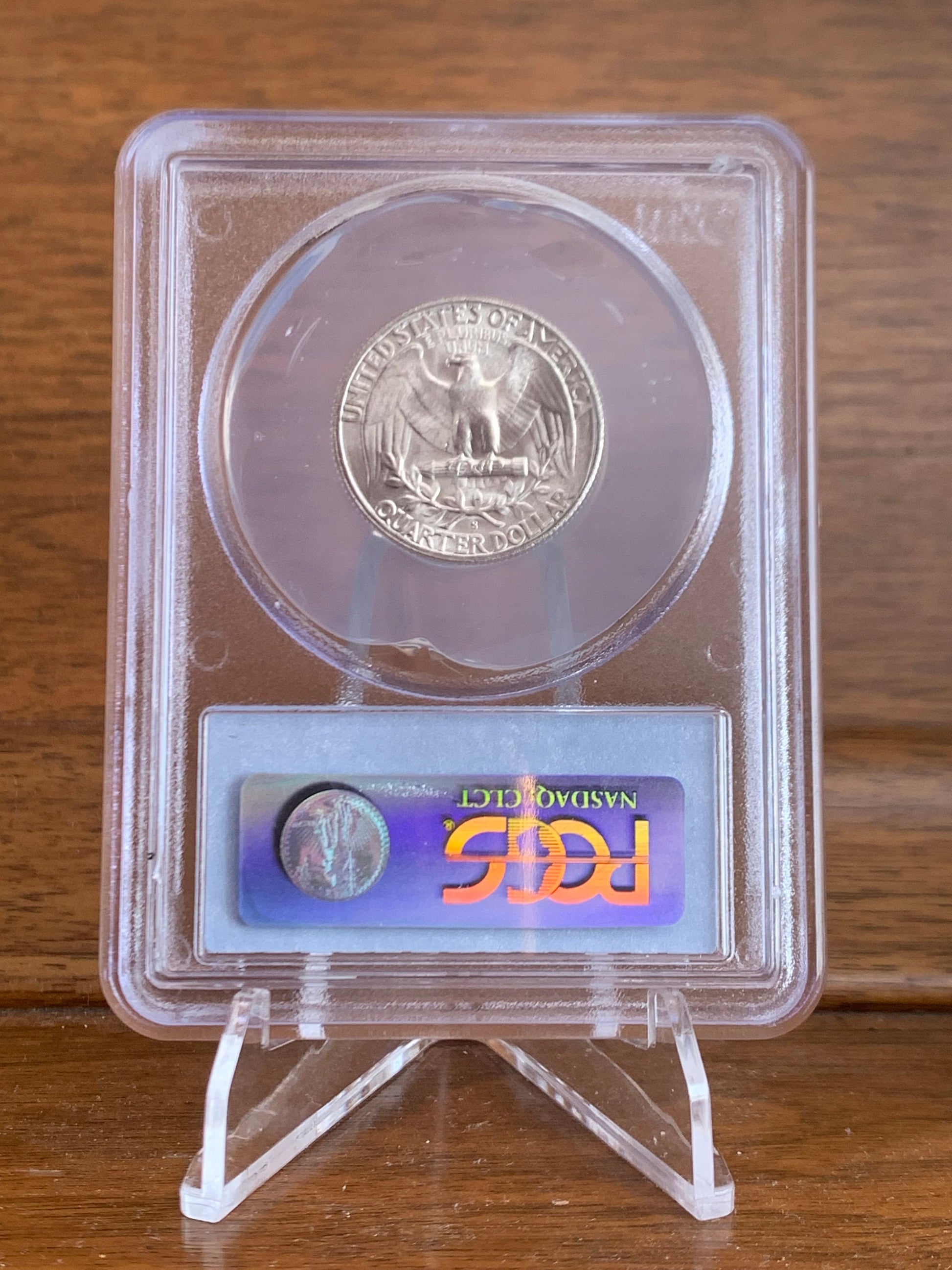 1946 S PCGS MS66 | SILVER - Washington Quarter - 25c US Coin #5832