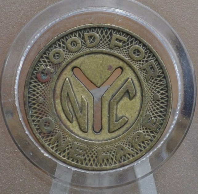 New York City Transit Authority Tokens - NYC Transport Tokens - NYC Bus / Toll Token - Vintage NYC Token
