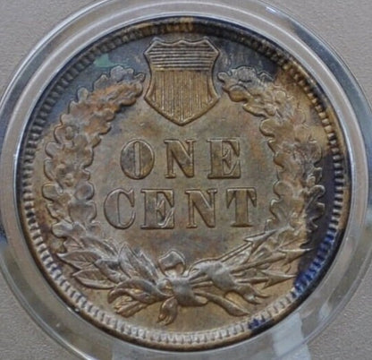 1908 Indian Head Penny - AU58 (About Uncirculated) Grade / Condition - 1908 P Indian Cent - Great Detail - 1908 US One Cent, High Grade