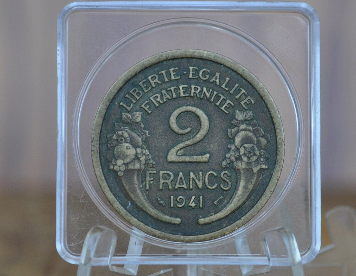 1938, 1939 & 1941 French 2 Francs - Choose by Date - Amazing Condition - "Repvbliqve Francaise" - 1930's and 1940's Two Francs
