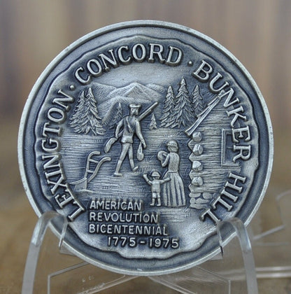 Salem NH Town Medals - American Revolution Bicentennial / 225th Settlement Anniversary - Salem NH Town Collectible Coin