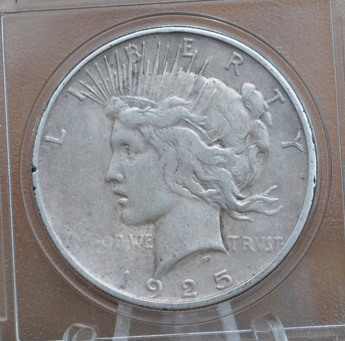1925-S Peace Silver Dollar - Choose by Grade, VF-XF (Very to Extremely Fine) - San Francisco Mint - 1925 S Peace Dollar 1925 Silver Dollar