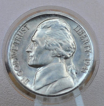 1941 PDS Jefferson Nickels - P,D,S - Choose by Mint Mark and Grade - 1941 S Jefferson Nickel 1941 D Jefferson Nickel 1941 P