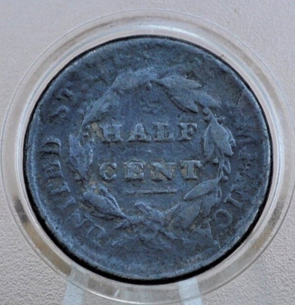 1809 Half Cent - G (Good) Details, Prior Corrosion - 1809 Classic Head - Key Date - Great Collection Addition, Low Mintage Date