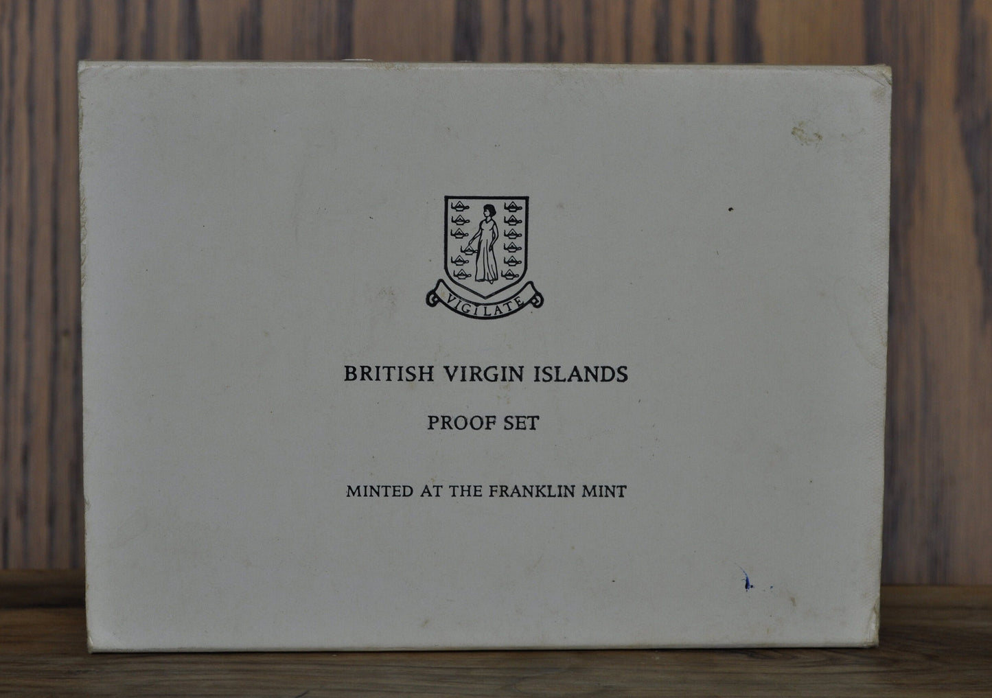 1974 Coinage of the British Virgin Islands Proof Set with Authenticity Certificate - British Virgin Islands Proof Set 1974