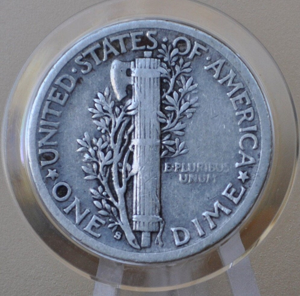 1926 Mercury Silver Dime P,D,S - Choose by Mint Mark and Grade - 1926 Silver Dime 1926 D Mercury Dime 1926 S Winged Liberty Head Dime