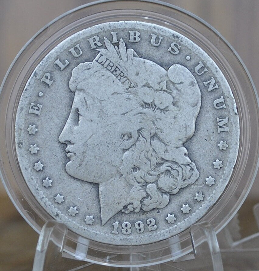 1892-O Morgan Dollar - Choose by Grade / Condition - 1892 O Morgan Silver Dollar - New Orleans Mint 1892 O Morgan Silver Dollar, Better Date