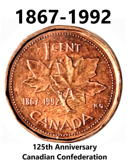 Canadian Pennies - Choose Date & Quantity - 1990 to 2003 - Excellent Condition - Canada
