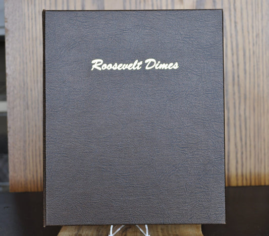 Dansco Roosevelt Dime Album 1946-1974-D, No. 7125 Dansco Album Roosevelt Dimes - Used.