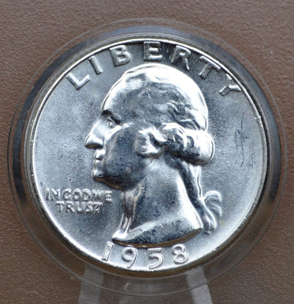 1958 D Washington Silver Quarter - Denver Mint