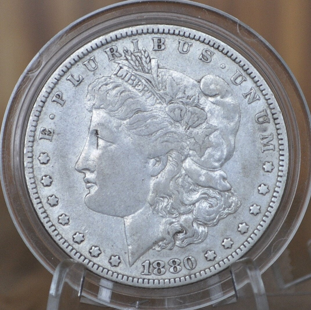 1880-O Morgan Silver Dollar - Choose by Grade / Condition - New Orleans Mint - Silver Dollar 1880 O Morgan Dollar, Great Date