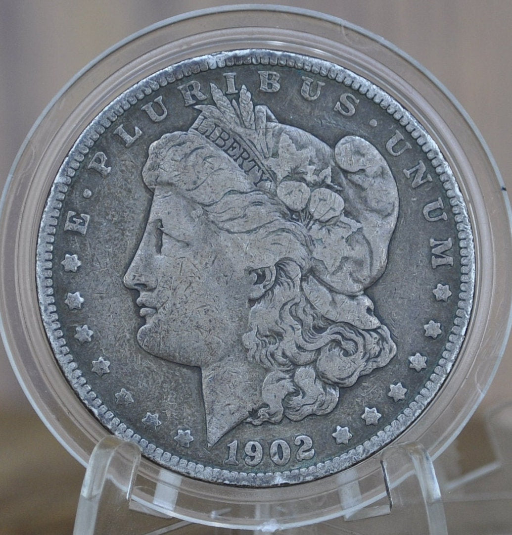 1902 Morgan Silver Dollar - Choose by Grade / Condition - 1902-P Morgan Dollar - 1902 Silver Dollar - No Mint Mark