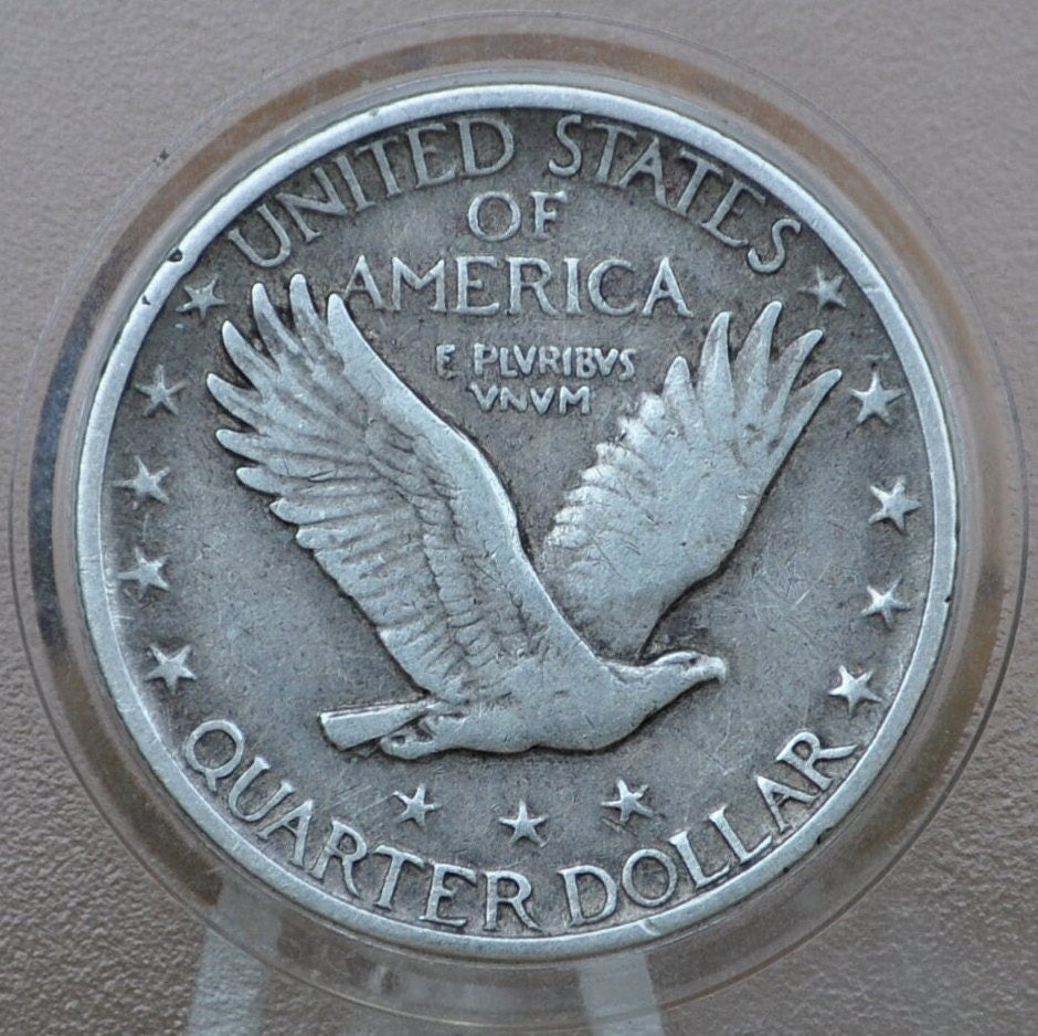 1929-S Standing Liberty Silver Quarter - Choose by Grade / Condition - Great Date - Liberty Standing Liberty Quarter 1929 S
