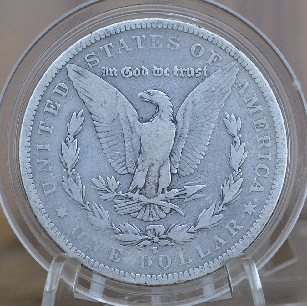 1879-S Morgan Silver Dollar - Choose by Grade / Condition - Third Reverse 1879S Morgan Dollar 1879 S Morgan Dollar 1879 S Silver Dollar