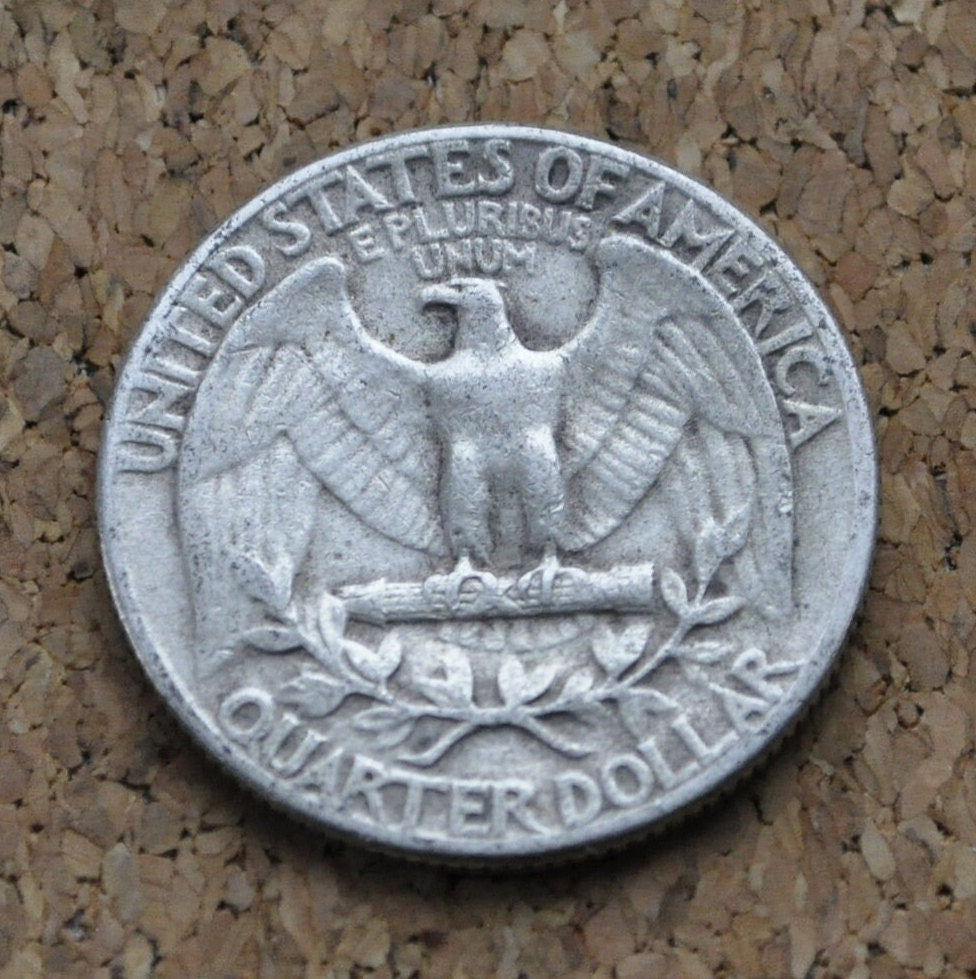 1956 Washington Quarter - 1956 P Washington Quarter - 1956 Silver Quarter - Philadelphia Mint - 1956 P Quarter