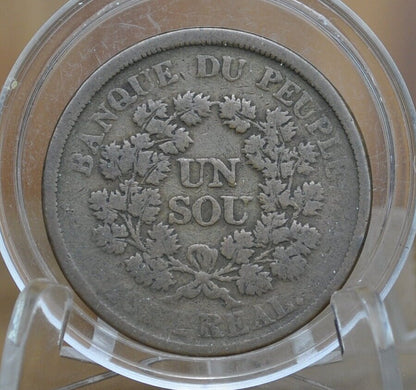 1838 Montreal Bank Token - F (Fine) Condition - Canada Bank Token 1838 Bank of Montreal Canadian Bank Token 1838