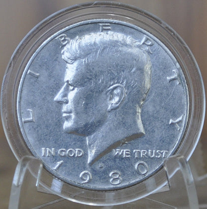 1980-1989 Kennedy Half Dollars - Choose by Date - 1980 Kennedy Half Dollar 1981 Half Dollar 1983 Half Dollar 1989 - 1980s Kennedy Halves