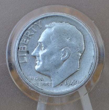 1949 Roosevelt Silver Dime PDS - Choose by Grade and Mint - 1949 S Silver Dime 1949 D Roosevelt Dime 1949 P