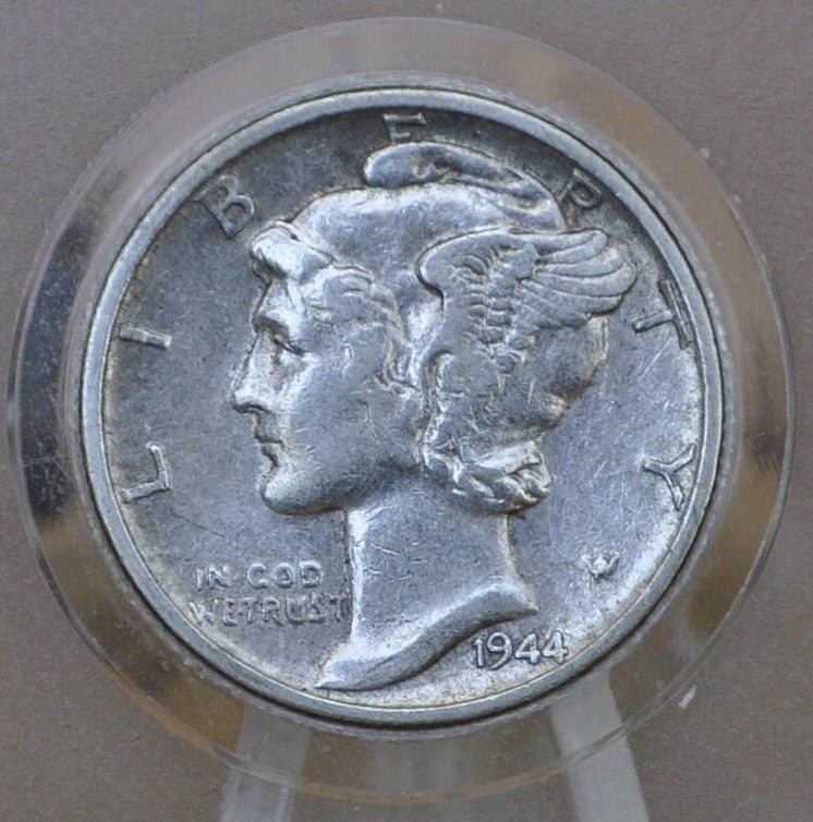 1944-S Mercury Dime - Choose by Grade / Condition - 1944 S Winged Liberty Silver Dime 1944 S Mercury Dime 1944 S Dime