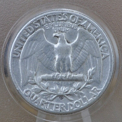 1944 D Washington Silver Quarter - Denver Mint - 1944 Quarter - 1944 Washington