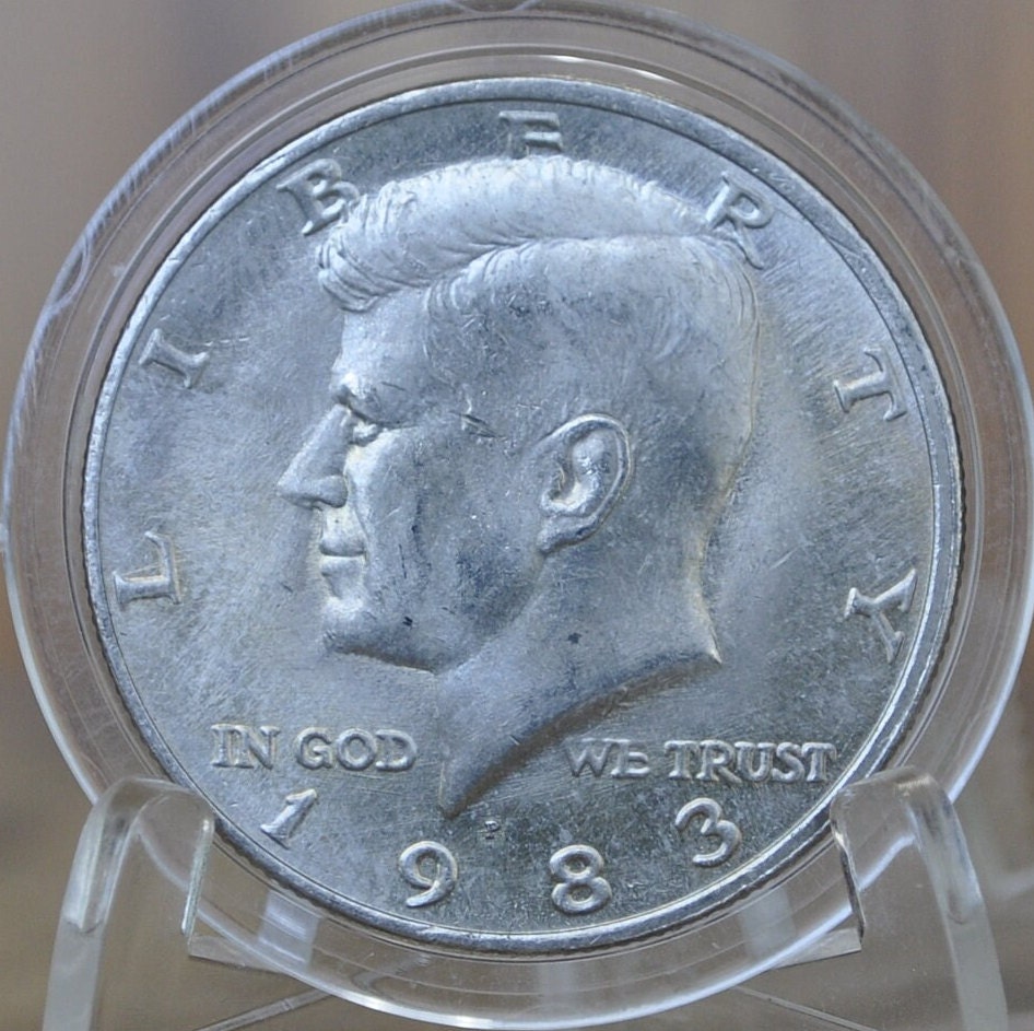 1980-1989 Kennedy Half Dollars - Choose by Date - 1980 Kennedy Half Dollar 1981 Half Dollar 1983 Half Dollar 1989 - 1980s Kennedy Halves