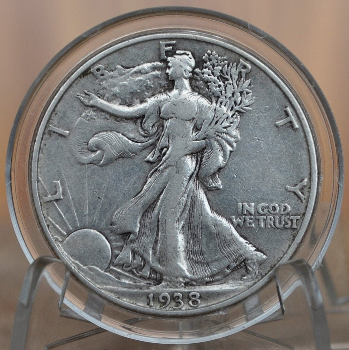1938 Walking Liberty Silver Half Dollar - Choose by Grade - Philadelphia Mint - 1938-P Half Dollar / 1938 P Half Dollar