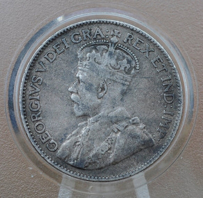 1918-1936 Canadian Silver Quarters - King George V - 92.5% Silver Quarters, Choose by Date - Canadian Coin Collection - Old Canada 25 Cents