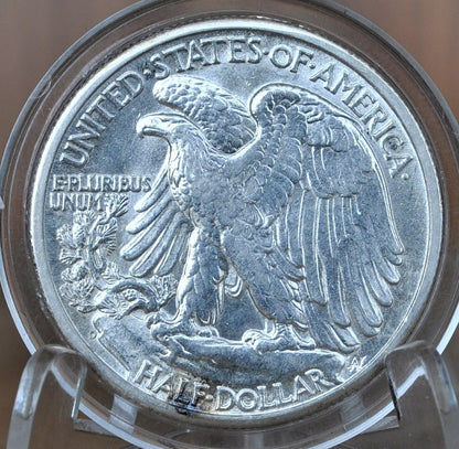 1944-D Walking Liberty Silver Half Dollar - MS62 (Uncirculated) Grade / Condition - Denver Mint - 1944D, 1944 D Half Dollar