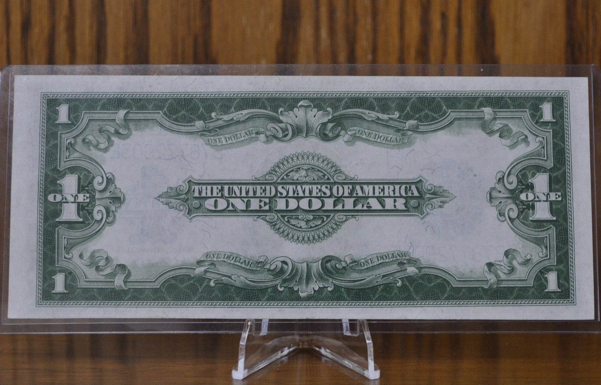 1923 Silver Certificate Horseblanket Note 1 Dollar Bill - CU (Uncirculated) - Crisp, Clean, Blue Seal - 1923 Silver Cert - Fr.237
