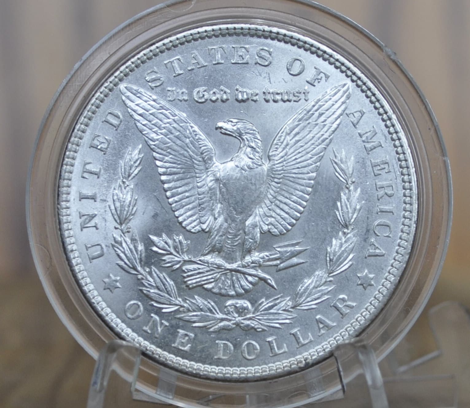 1902 Morgan Silver Dollar - MS62 (Uncirculated), Beautiful Mint Luster - 1902-P Morgan Dollar - 1902 Silver Dollar - No Mint Mark