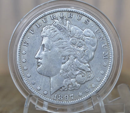 1897-O Morgan Silver Dollar - Choose by Grade / Condition - New Orleans Mint - 1897 O Silver Dollar - 1897 O Morgan Dollar - Better Date