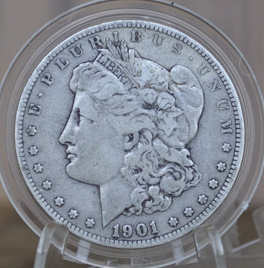1901-O Morgan Silver Dollar - Choose By Grade / Condition - Morgan Dollar 1901 O Morgan Silver 1901O