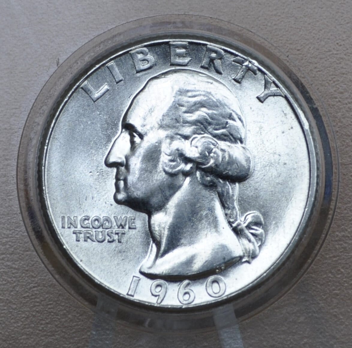 1960 Washington Silver Quarter - BU (Uncirculated) Condition - Philadelphia Mint - 1960 P Quarter 1960 Washington Quarter - High Grade