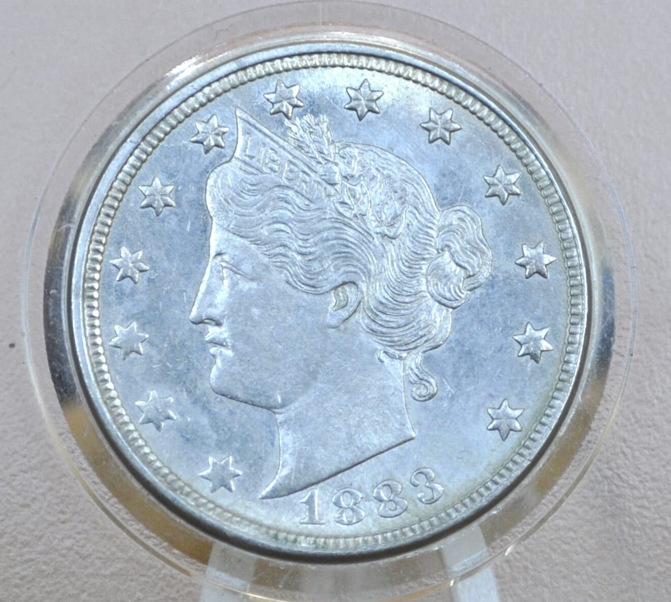 1883 Liberty Head V Nickel - Without Cents - Choose by Grade / Condition - 1883 V Nickel - First Year Produced