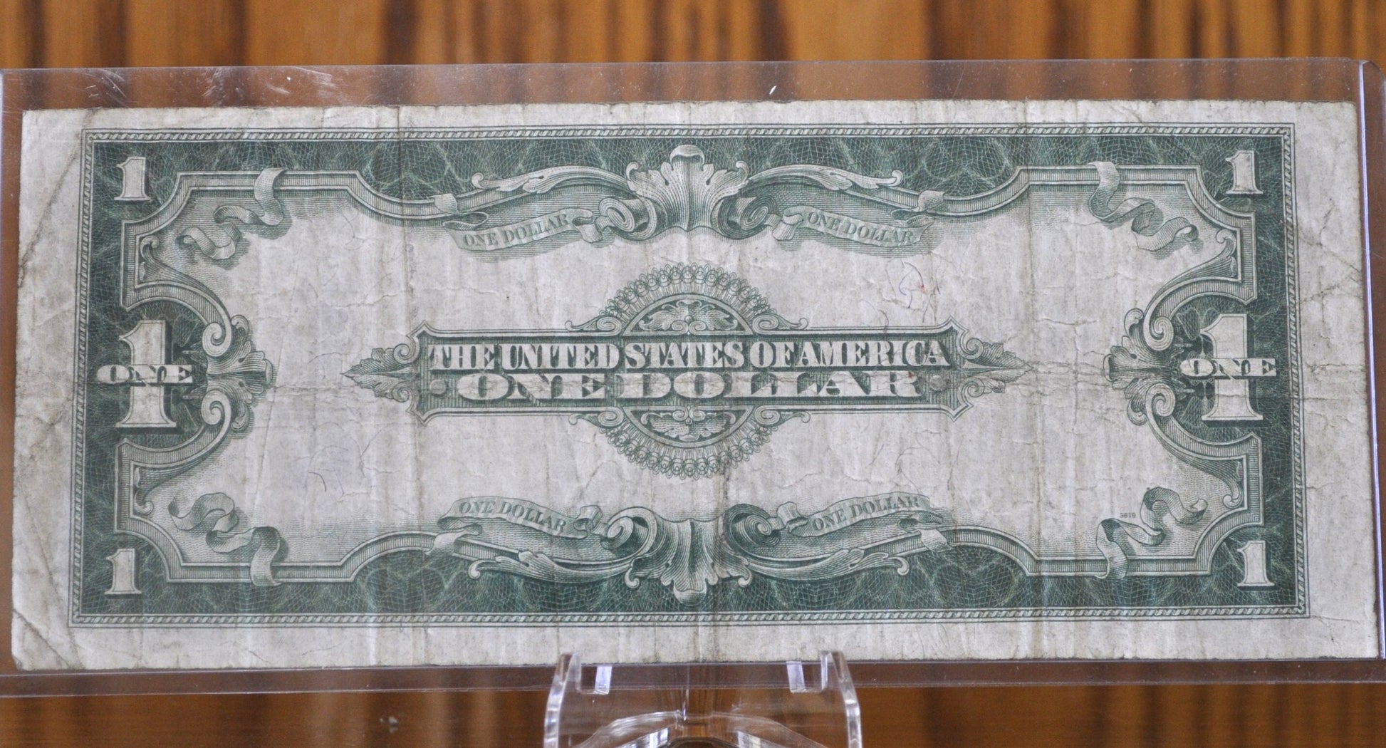 1923 Silver Certificate Horseblanket Note 1 Dollar Bill - F+ (Fine Plus) - 1923 One Dollar Silver Cert -Fr.237 / Fr237- Speelman / White