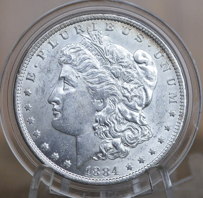 1884-O Morgan Silver Dollar - Choose by Grade XF-MS60/BU (Uncirculated) - New Orleans Mint - 1884 "O" Mint Mark Silver Dollar 1884O Morgan